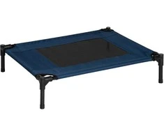 Pawhut Tvirtas šuns gultas šunims ir katėms, pagamintas iš 600D Oksfordo audinio -mėlyna, 76,2x61x18cm