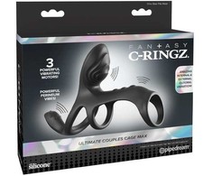 Pipedream FANTASY C-RINGS ULTIMATE COUPLES CAGE MAX