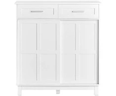 Sobuy Batų spintelė Virtuvės spintelė Sideboard šoninė spintelė FSB84-W