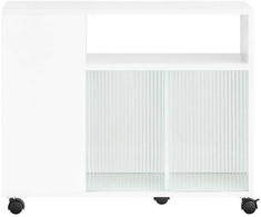 Sobuy Spausdintuvo stalas Spausdintuvo stovas Dokumentų spinta FBT142-W