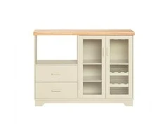 Sobuy Virtuvės lentyna Mikrobangų krosnelės spintelė Virtuvės spintelė Sideboard FSB81-MI