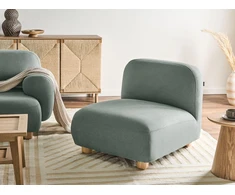 Sofa Beliani 1-vietis modulis AMLI šviesiai žalias