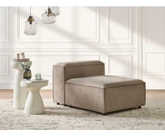 Sofa Beliani 1-vietis modulis ARDAL šviesiai rudas velvetas