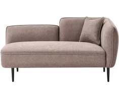 Sofa Beliani Dešininis gultas CHEVANNES šviesiai rudas