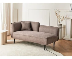 Sofa Beliani Kairysis gultas CHEVANNES šviesiai rudas