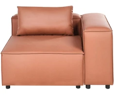 Sofa Beliani Kampinis modulis BRANDE simetriškas, auksinės rudos spalvos