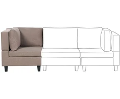 Sofa Beliani Kampinis modulis UNSTAD rudas