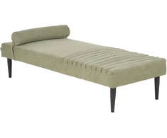 Sofa Beliani Šezlongas MAURIAC žalias
