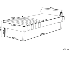 Sofa Beliani Šezlongas MAURIAC žalias