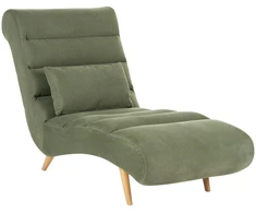 Sofa Beliani Šezlongas RIVES žalias