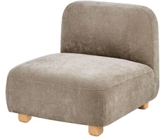 Sofa Beliani Vienvietis modulis AMLI smėlio spalvos