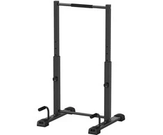 SPORTNOW dip bar dip stotis, pakraunama iki 540 kg reguliuojamo aukščio fitneso baras stūmimo stovas, fitneso paraleletai, stūmimo rankenos kalanetikai, namams, jėgos treniruotėms