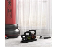 Sportnow Gira 2,2kg, 4,5kg, 6,8kg, 3 rutulinių girų rinkinys