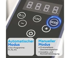 SPORTNOW mini elipsinis treniruoklis po stalu mini kryžiaus treniruoklis namams Elipsinis kojų treniruoklis su 10 žingsnių greičiu, LCD monitoriumi, nuotolinio valdymo pultu, skirtas biurui, senjorams