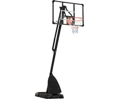 SPORTNOW Reguliuojamo aukščio krepšinio stovas 293-350 cm Reguliuojamas plieno krepšinio lentos stovas