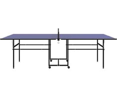 Sportnow Šikšnosparniai ir kamuoliai, Lauko/Uždaras, Plieniniai, Mėlyni, 274x152,5x75,5cm