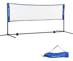 Sportnow Sulankstomas teniso tinklas, reguliuojamo aukščio 103/120/155H cm