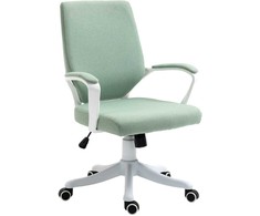 "Vinsetto" ergonomiška kompiuterio kėdė su supimo funkcija - Žalia+balta 62x69x92-100 cm