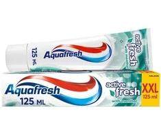 GlaxoSmithKline AQUAFRESH Active Fresh dantų pasta su mentoliu 125 ml (XXL)