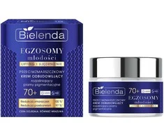 BIELENDA Exosomes of Youth kremas nuo raukšlių atkuriantis, šviesinantis pigmentines dėmes 70+ dienai ir nakčiai 50 ml