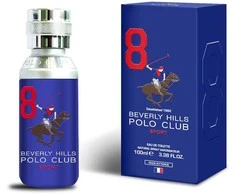 Beverly Hills Polo Club 8 Sport EDT tualetinis vanduo vyrams, 100 ml