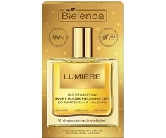 BIELENDA Lumiere Daugiafunkcinis sausos priežiūros aliejus veidui, kūnui ir plaukams 50 ml