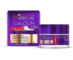 Bielenda Koncentruotas paakių ir lūpų kontūrą stangrinantis kremas nuo raukšlių Calcium + Q10 15ml