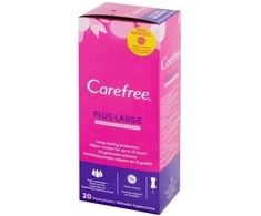 Carefree Plius Dideli kelnaičių įklotai šviežio kvapo 20vnt