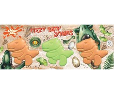 CHLAPU CHLAP FIZZY dinozaurų vonios burbulų rinkinys (3 x 70 g)