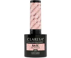 Activeshop Hibridinė gelinio lakavimo bazė Claresa Power Base, 09 rožinis, 5 g