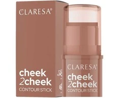 Claresa Cheek 2 Cheek Contour Stick 02 Milk Choco, 5,5 g