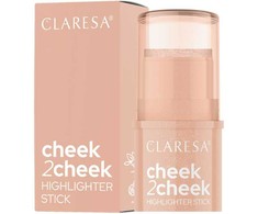 CLARESA Cheek2Cheek Kreminė paryškinimo lazdelė 01 Pearl Shine