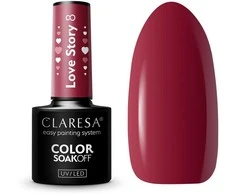 Activeshop Nagų lakas Claresa Color Soak Off Gel Polish Love Story, 8, 5 g