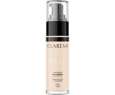 Claresa Doll Up! Lumizing Foundation 03 Light-Medium, 34 g