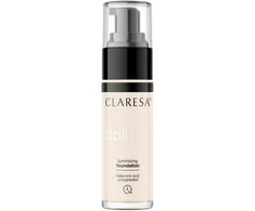 Claresa Doll Up! Lumizing Foundation 02 Light, 34 g