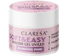 Activeshop Statybinis gelis Claresa Soft&amp;Easy gel blinking pink, 12 g