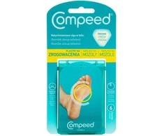 Johnson &amp; Johnson COMPEED Callus pleistrai - vidutiniai, 1 pak. - 6 vnt.