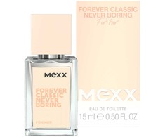 Mexx Forever Classic Never Boring For Her EDT tualetinis vanduo EDT tualetinis vanduo moterims, 15 ml