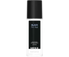 Coty MEXX natūralus dezodorantas purškiamas juodas vyrams 75 ml