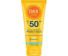 Dax Sun įdegio emulsijos veidui ir kūnui, 50 ml