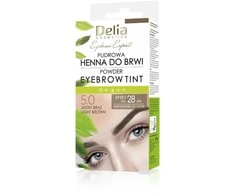 Delia Eyebrow Expert pudrinis antakių dažiklis 5,0 šviesiai rudas, 4 g