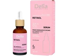 DELIA Serumas veidui, kaklui ir dekoltei Retinolis 81% 30 ml