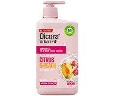 Friendly Organic DICORA dušo želė citrusiniai ir persikai 825 ml