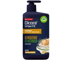 Friendly Organic DICORA dušo želė vetiverija ir ženšenis 825 ml