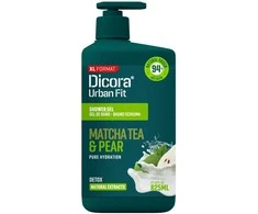 Friendly Organic DICORA dušo želė Matcha arbata ir kriaušė 825 ml
