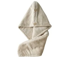 Eu Sandelis Smėlio spalvos plaukų džiovinimo-sausinimo rankšluostis 65 x 25 cm REC52WZ2