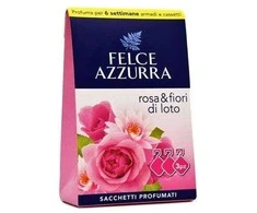 None FELCE AZZURRA Rose&amp;Lotus Flower aromatiniai maišeliai 3 vnt