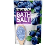Fresh Juice Blueberry &amp; Juodas Cherry Bath Salt, 500g