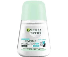 Garnier Mineral Invisible Protection Clean Cotton, 50 ml