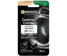 Garnier Skin Naturals Charcoal Caffeine Depuffing Eye Mask Akių kaukė